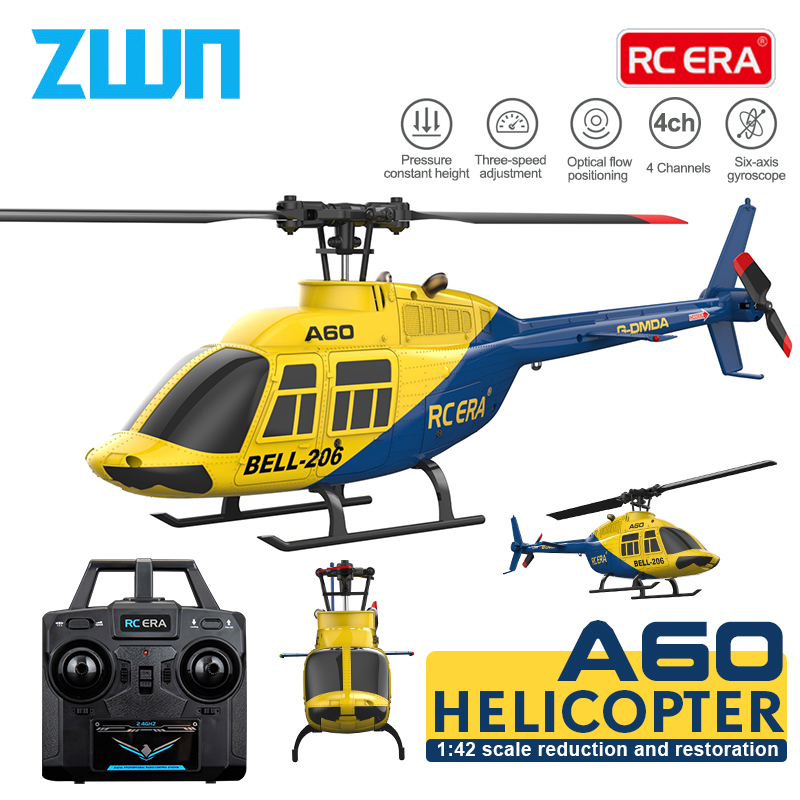 Rc Helicopter Gyro - A60 RC Helikopter 2.4G 6 Eksenli