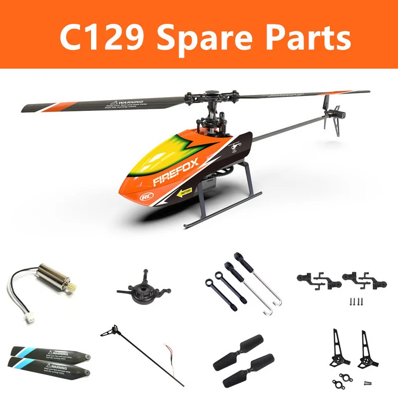 Rc Helicopter Coaxial - Yedek Parça Listesi FIREFOX C129 4CH