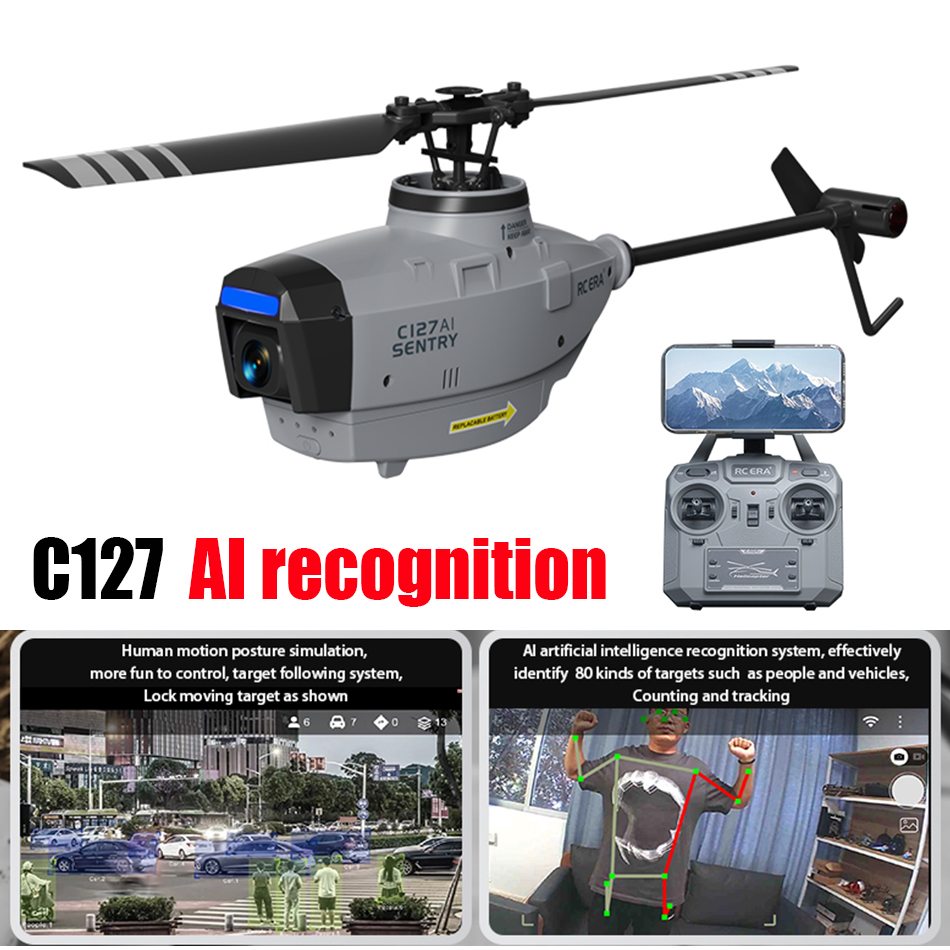 Rc Helicopter Single Rotor - RC ERA C127 AI Mini Fırçasız