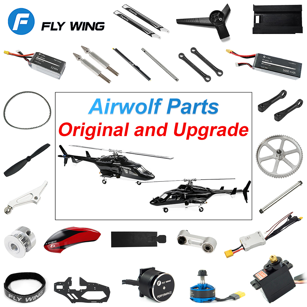 Rc Helicopter Nitro - Fly Wing Airwolf RC Helikopter Parçaları