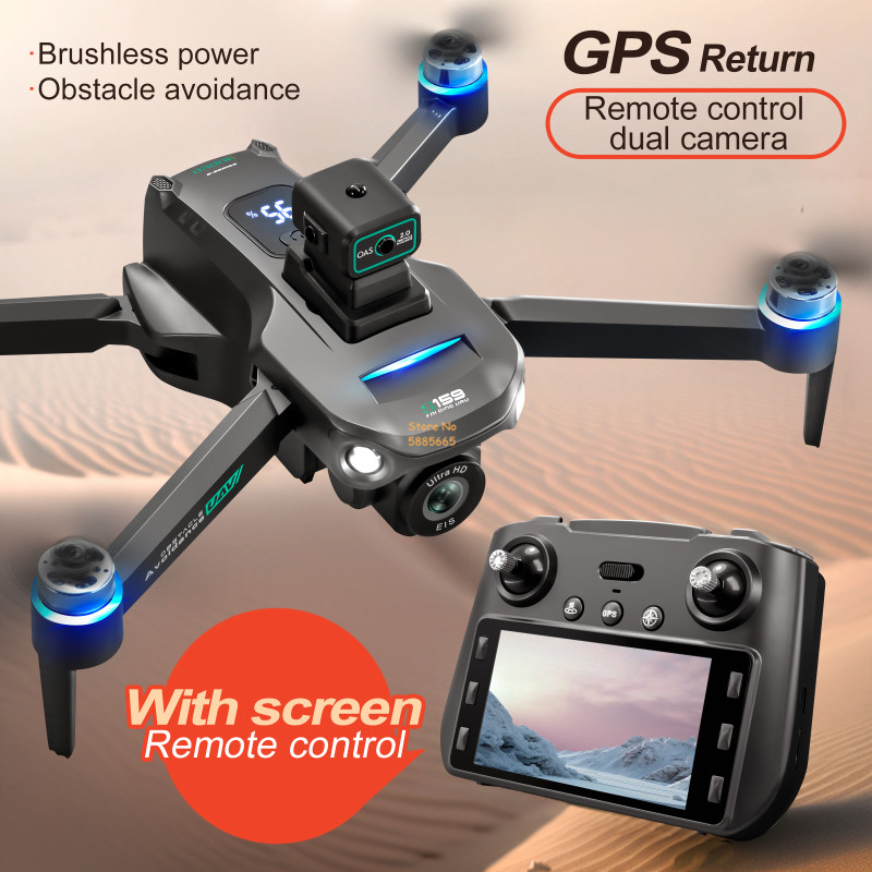 Rc Helicopter Electric - 8K Çift Kamera 5G WIFI FPV