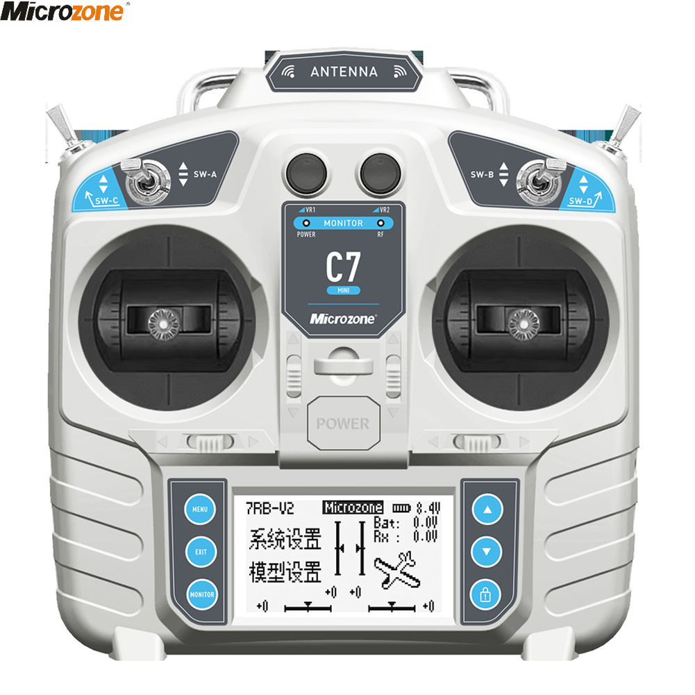 Rc Helicopter Battery - MicroZone MC7 Denetleyici C7 MINI Verici