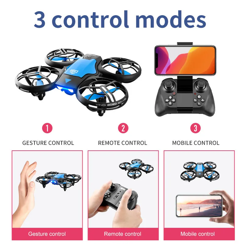 Rc Helicopter Gas - RC uçak oyuncak jest kontrollü V8