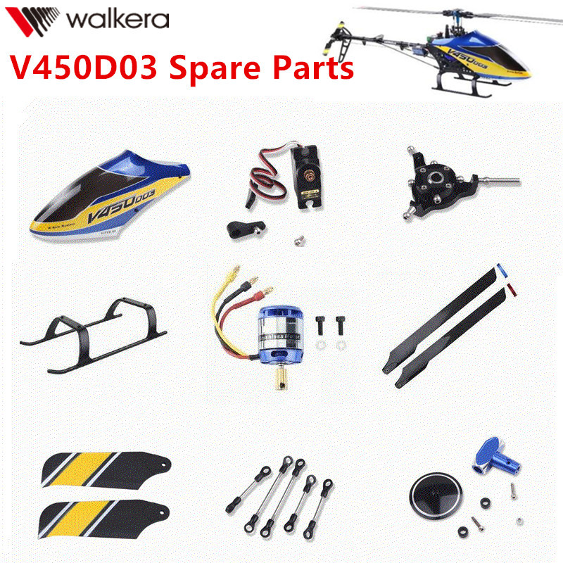 Rc Helicopter Coaxial - Walkera V450D03 RC helikopter yedek parça