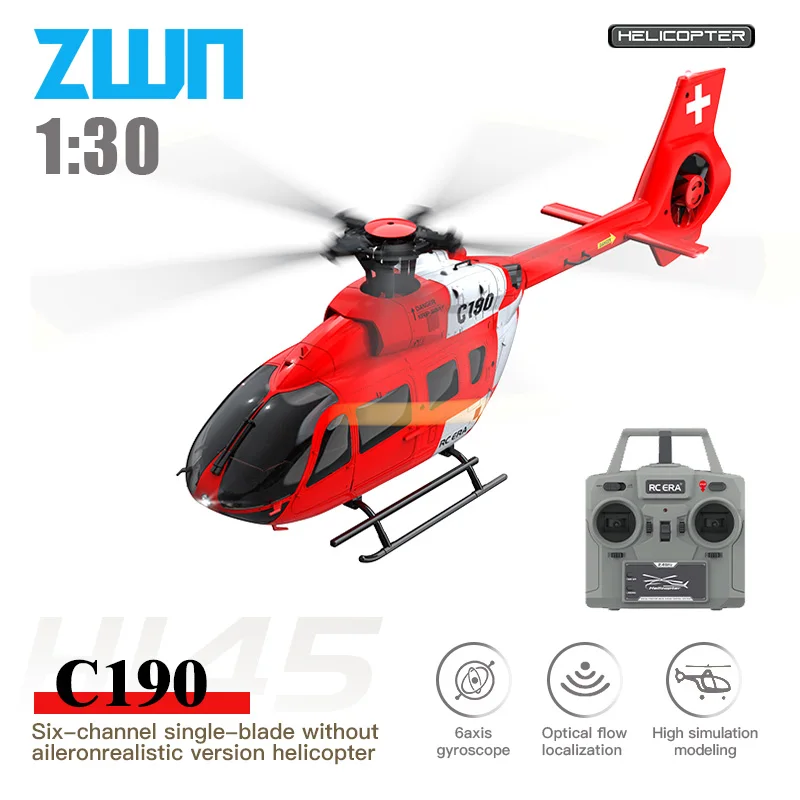 Rc Helicopter Gyro - C190 RC Helikopter 2.4G 6 Eksenli