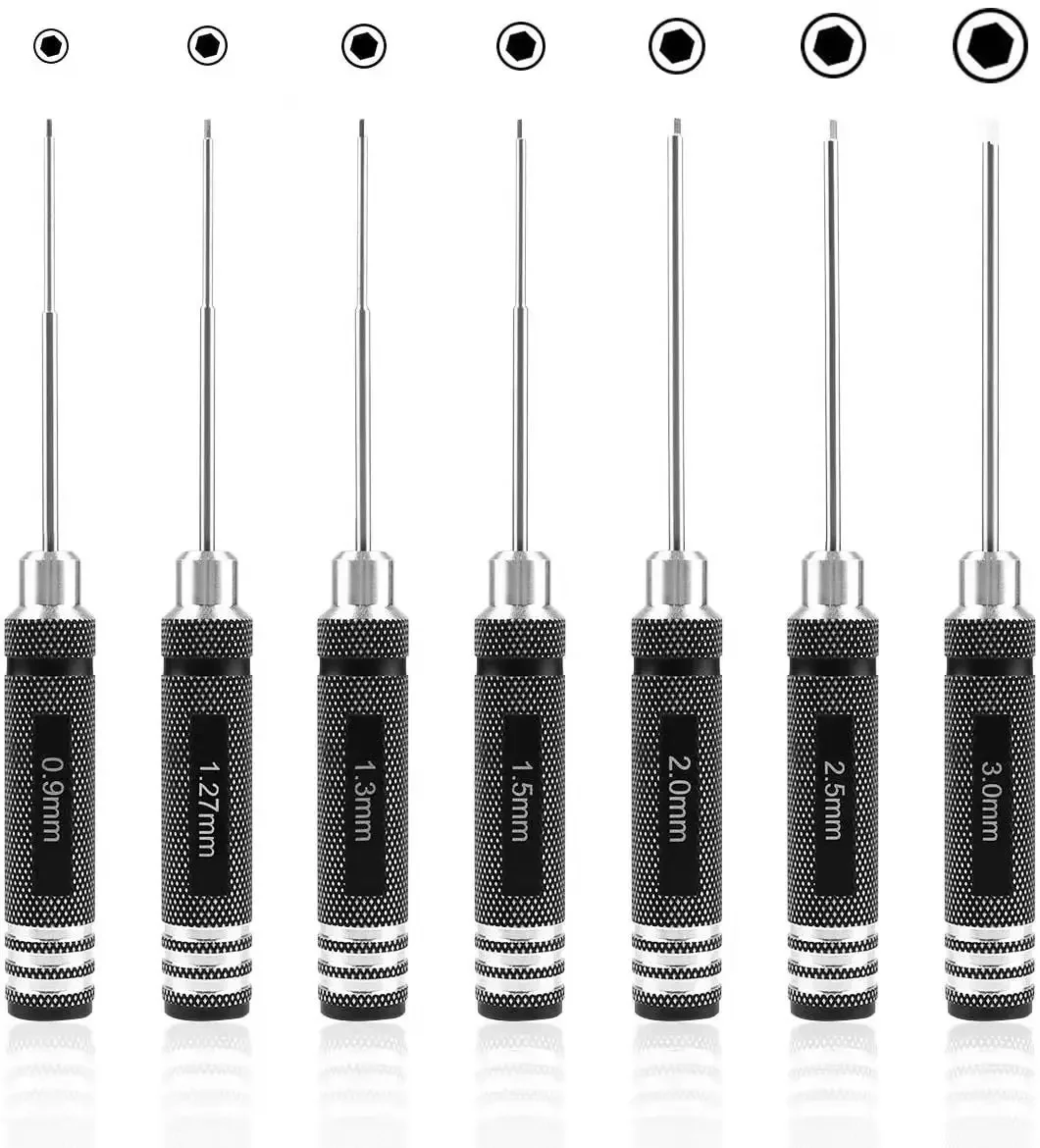 Rc Helicopter Tool Kit - Hex Sürücü 7/4 ADET Hex Allen