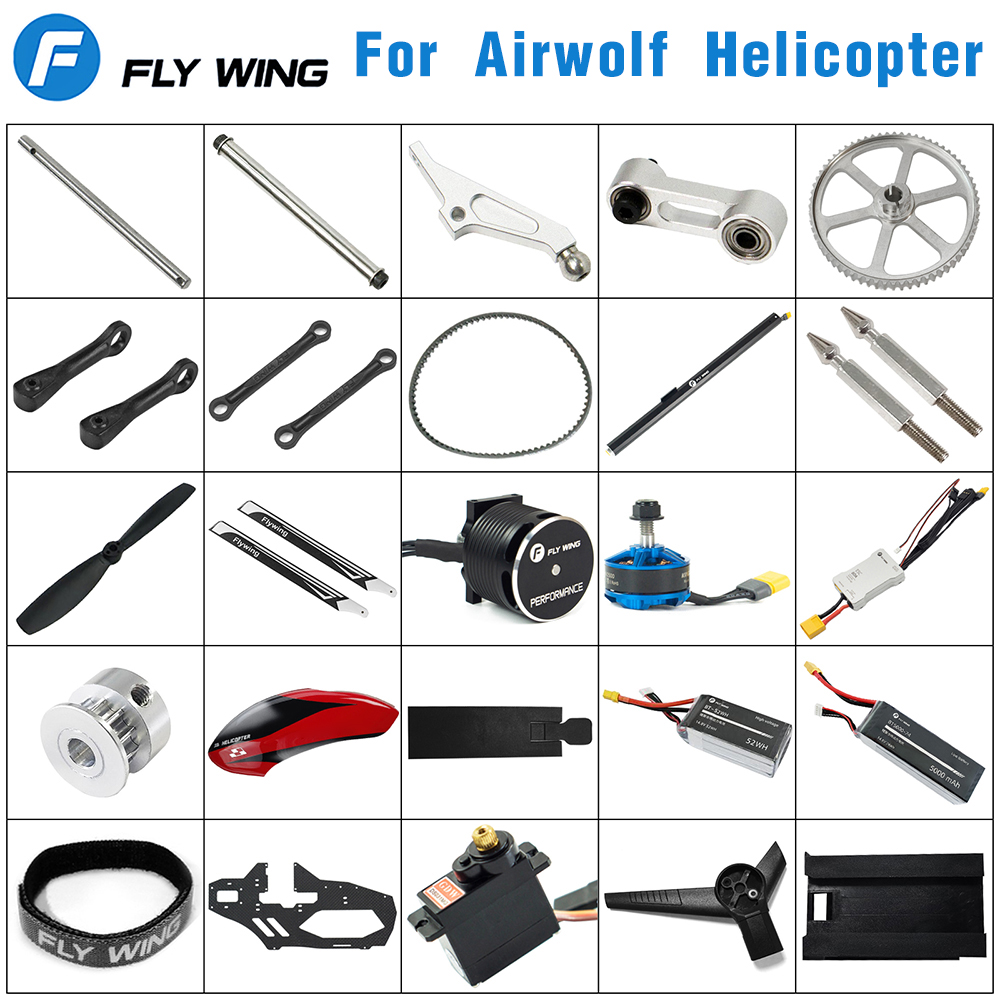 Rc Helicopter Nitro - Fly Wing Airwolf RC Helikopter Parçaları