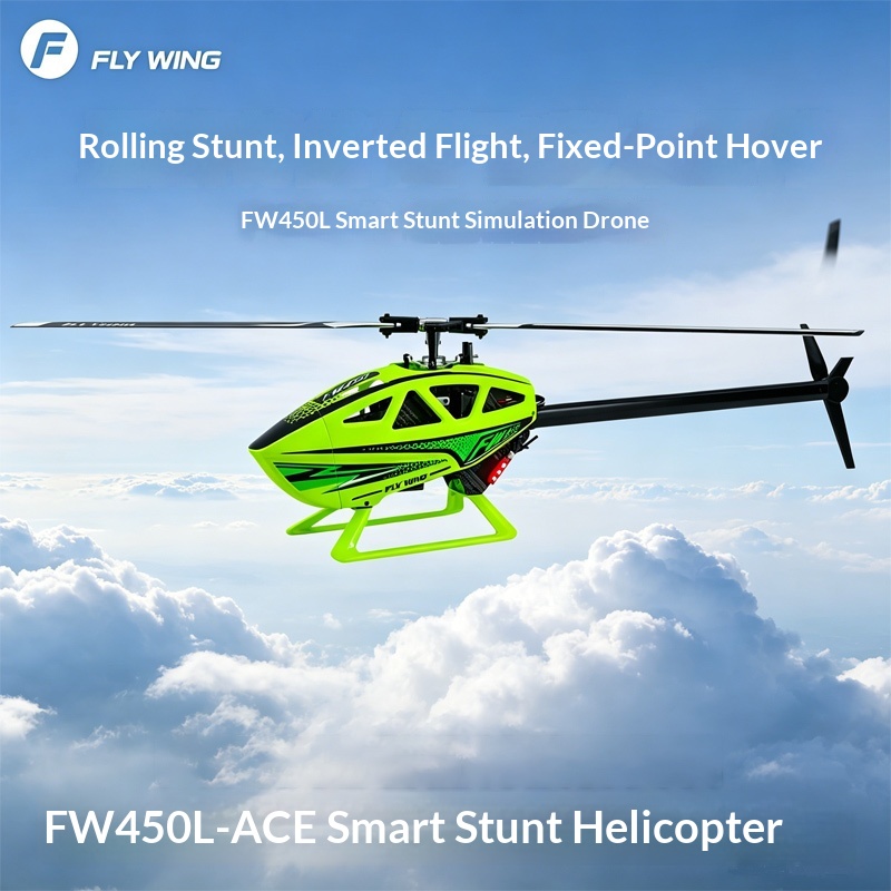 Rc Helicopter Single Rotor - Fly Wing Fw450L Gps Rc Helikopter