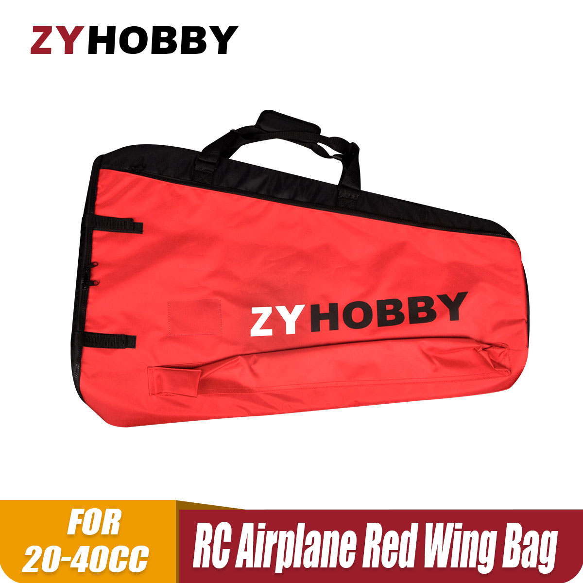 Rc Helicopter Bag - 20-40CC RC Uçak ZYHOBBY Kırmızı için