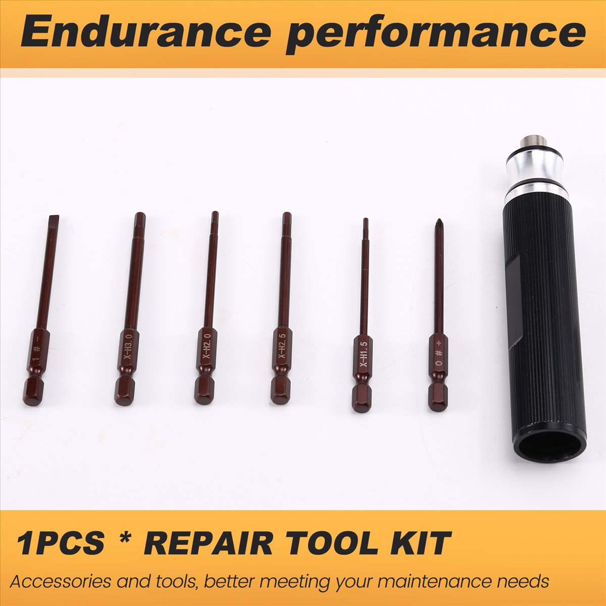 Rc Helicopter Tool Kit - ABJX 6-in-1 Hex Tornavida 1.5/2.0/2.5/3.0mm Onarım
