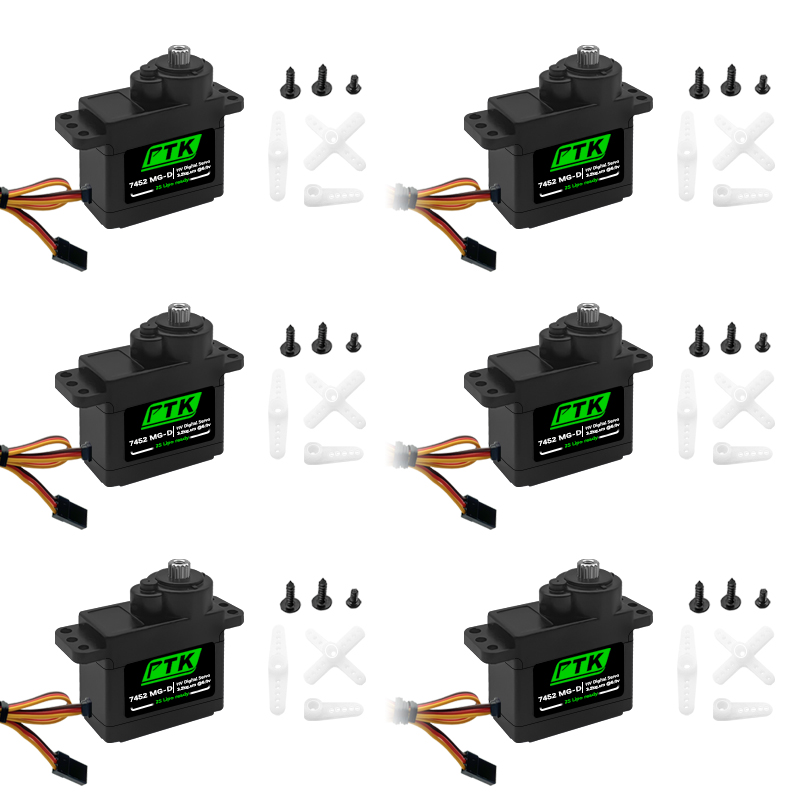 Rc Helicopter Servo - PTK 7452 MG-D 9g Dijital Servo