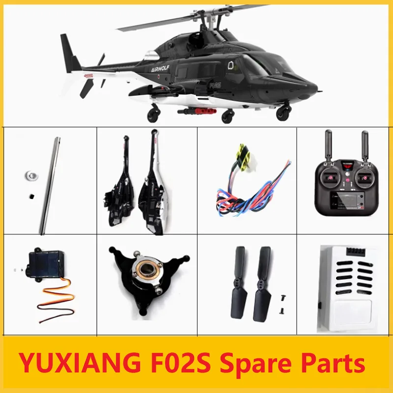 Rc Helicopter Blade - YUXIANG F02S Airwolf RC Helikopter Aksesuarları