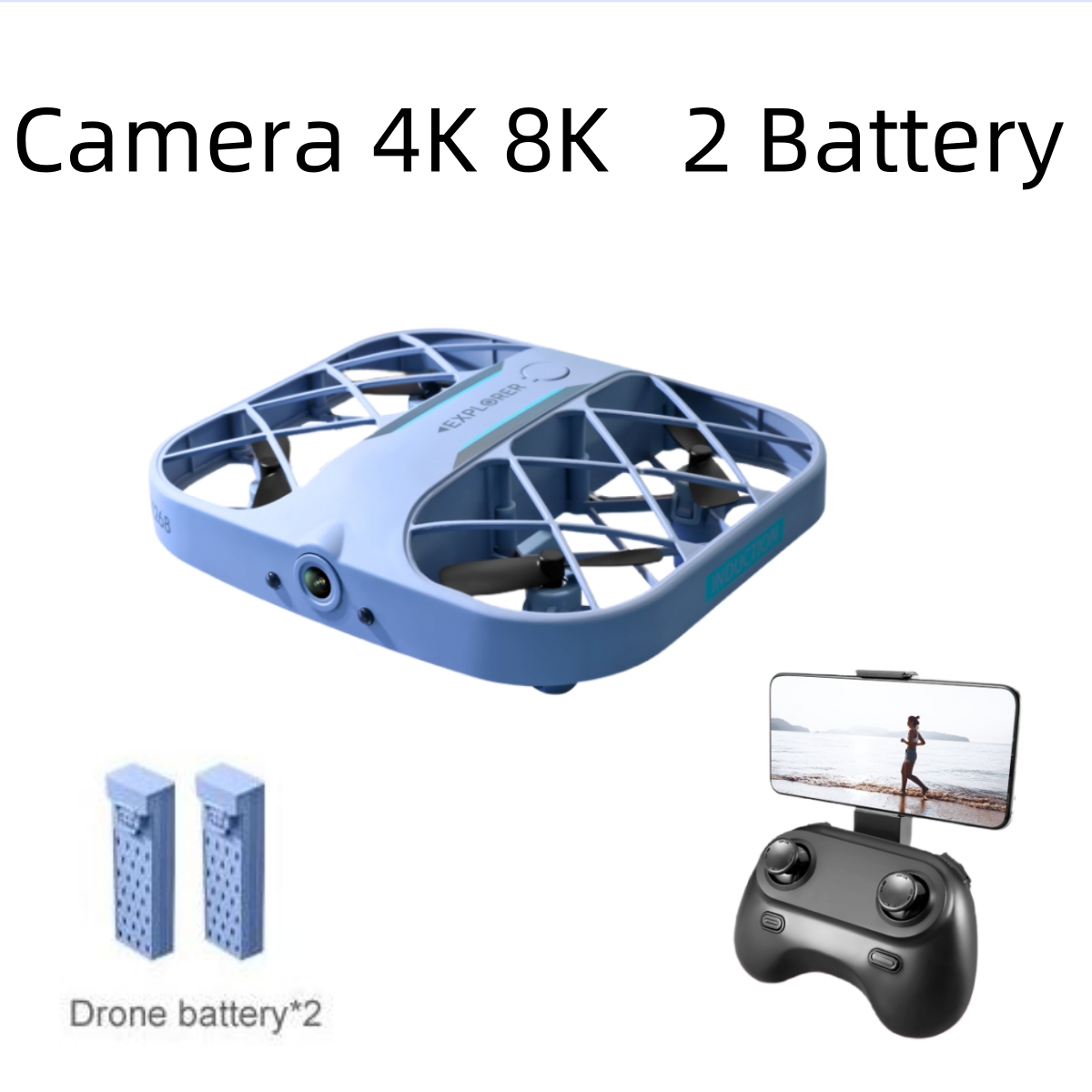 Rc Helicopter Case - JJRC H107 FPV RC Drone, 2