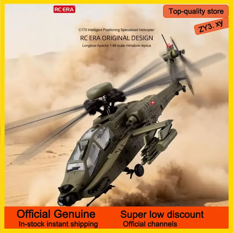 Rc Helicopter Single Rotor - Yeni Stokta RC Era Ah-64d Apache