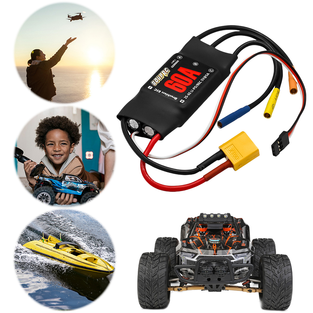 60A Elektronik Hız Kontrol Cih - Rc Helicopter Electric incelemesi ve fiyatı
