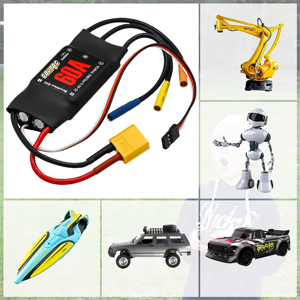 60A Elektronik Hız Kontrol Cih - Rc Helicopter Electric incelemesi ve fiyatı