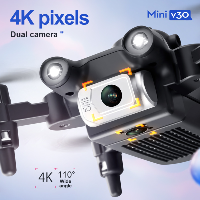 Mini V30 WiFi FPV Drone 4K HD  - Rc Helicopter Electric incelemesi ve fiyatı
