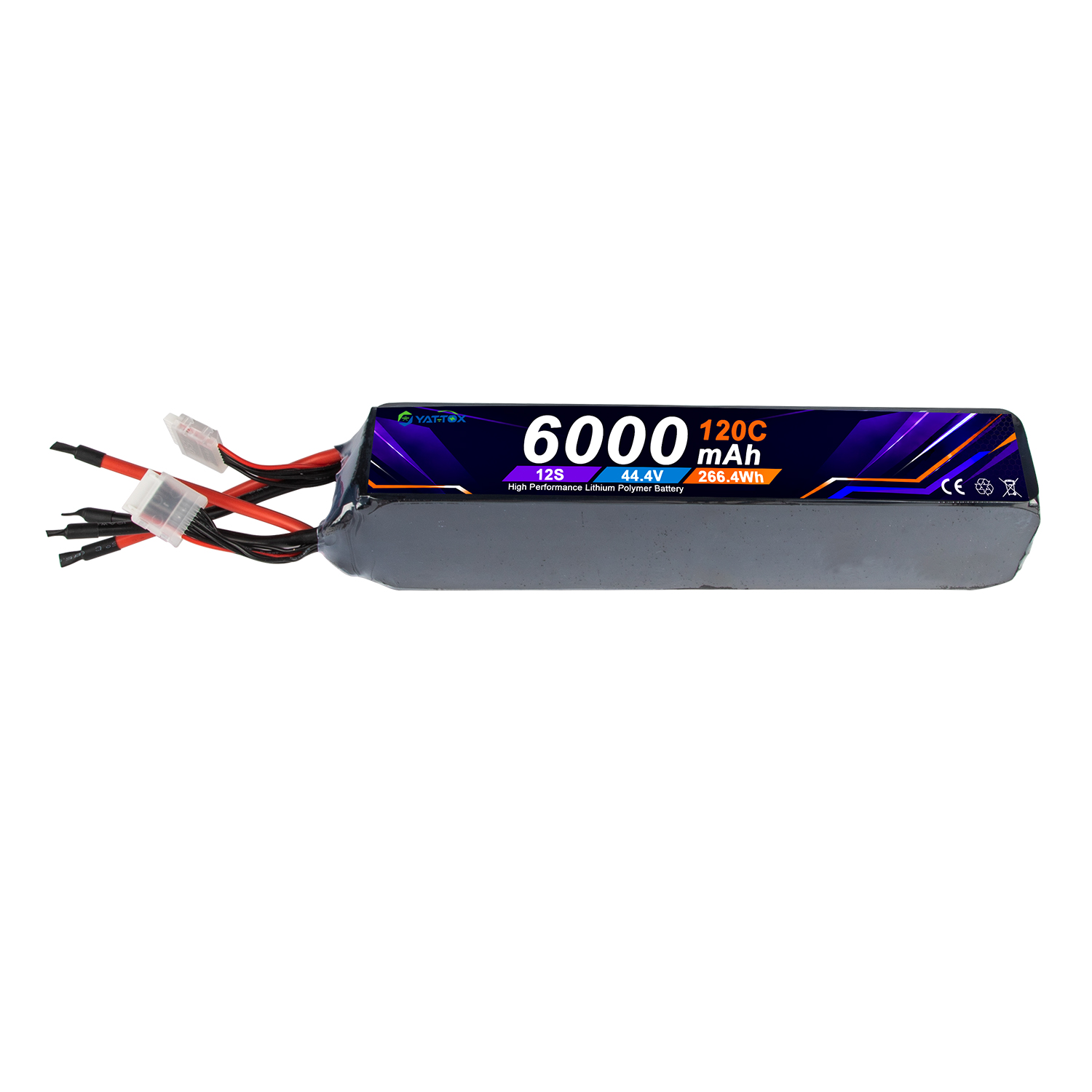 Yattox 12S 6000mAh 120C %100 L - Rc Helicopter Large incelemesi ve fiyatı