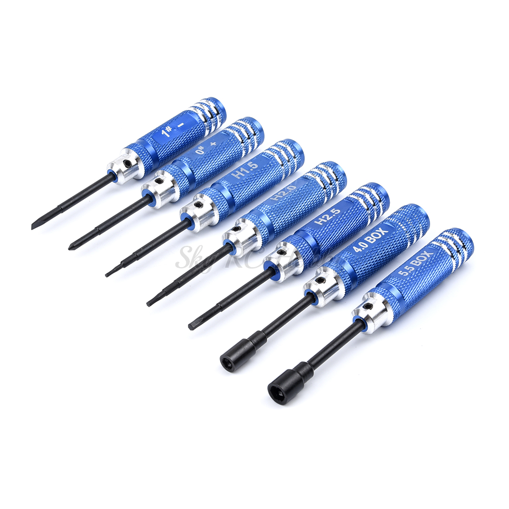 7 adet/takım 0/1/1.5/2/2.5/4/5 - Rc Helicopter Tool Kit incelemesi ve fiyatı