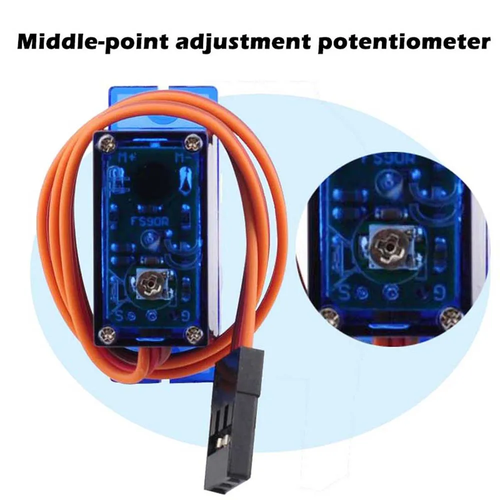 Feetech Mini FS90R Mikro Servo - Rc Helicopter Servo incelemesi ve fiyatı