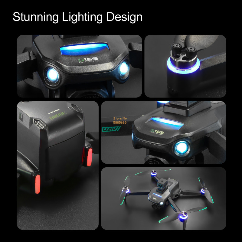 8K Çift Kamera 5G WIFI FPV Uza - Rc Helicopter Electric incelemesi ve fiyatı