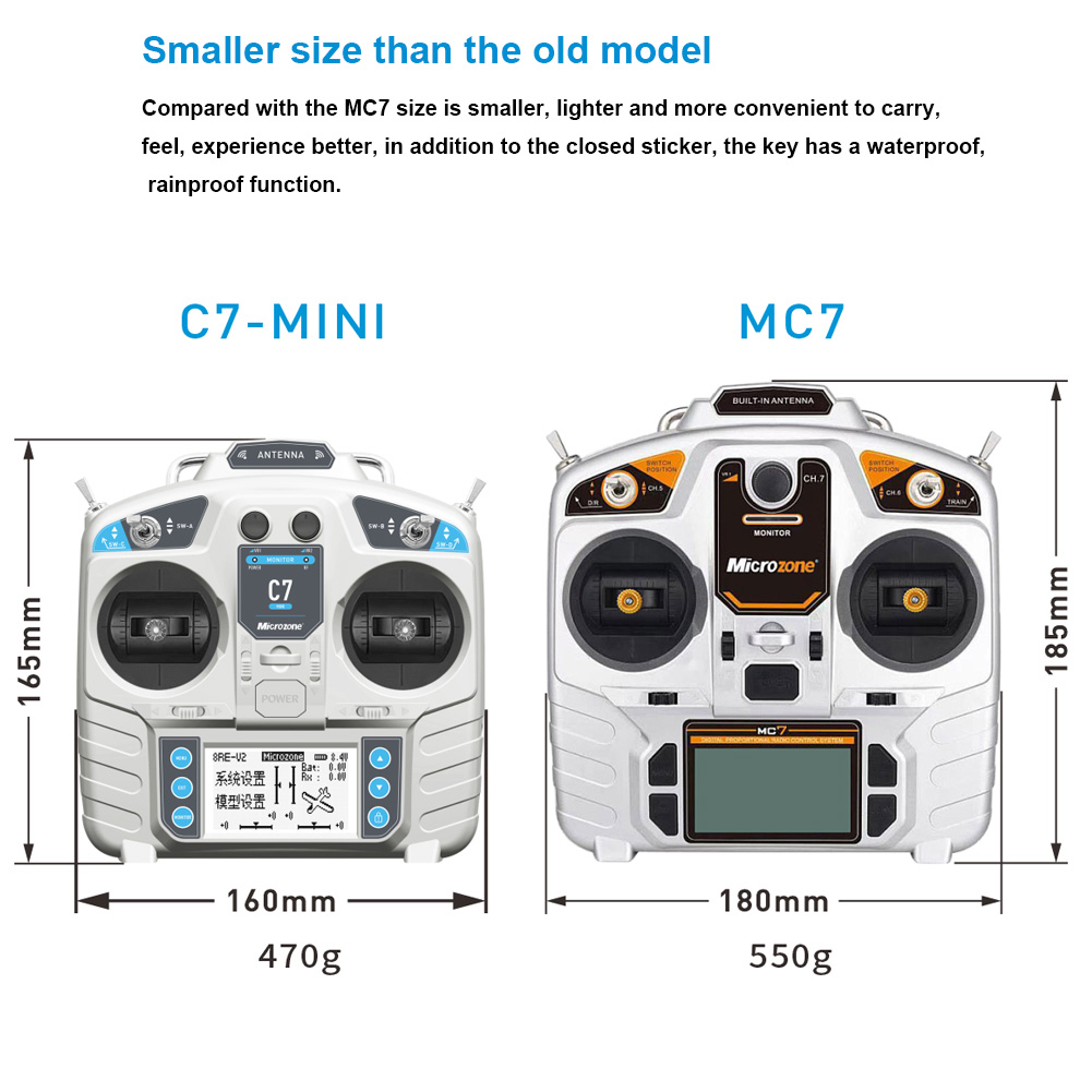 MicroZone MC7 Denetleyici C7 M - Rc Helicopter Battery incelemesi ve fiyatı