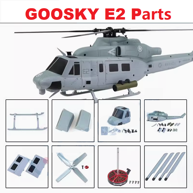 Yedek parça GOOSKY E2 UH-1Y RC - Rc Helicopter Blade incelemesi ve fiyatı