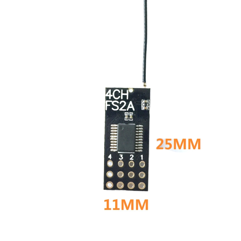 Flysky FS2A Mini Alıcı 4CH AFH - Rc Helicopter Mini incelemesi ve fiyatı