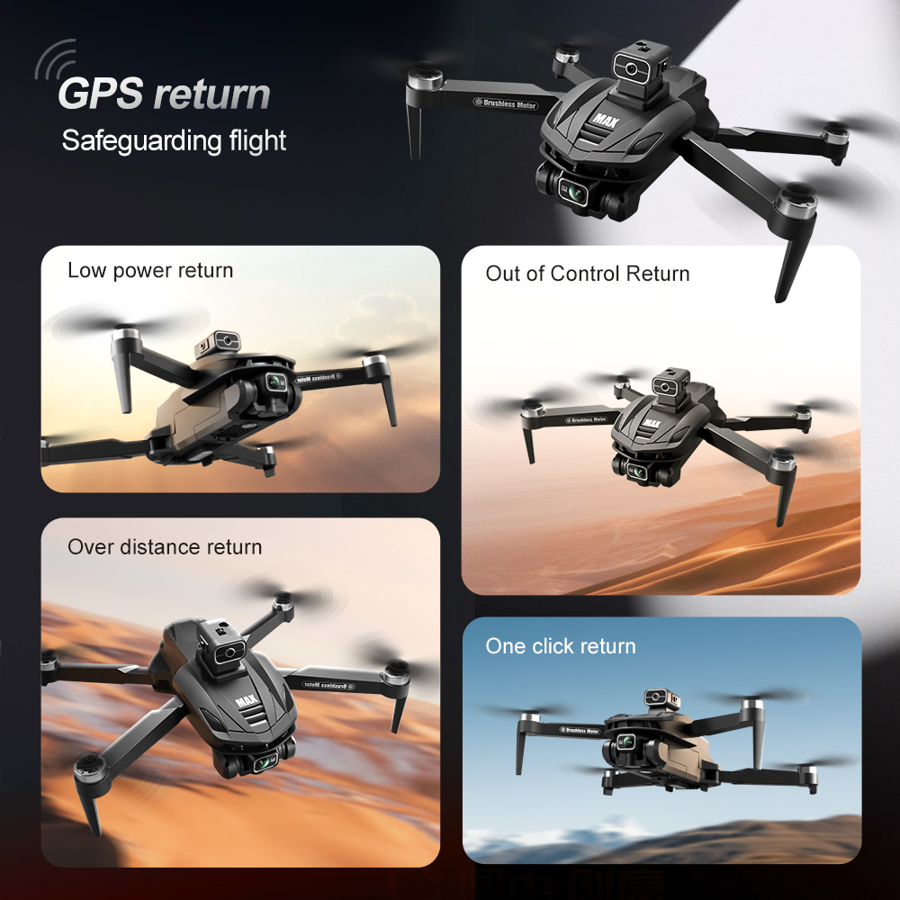 V168 PRO Max GPS Drone 8K Prof - Rc Helicopter Electric incelemesi ve fiyatı