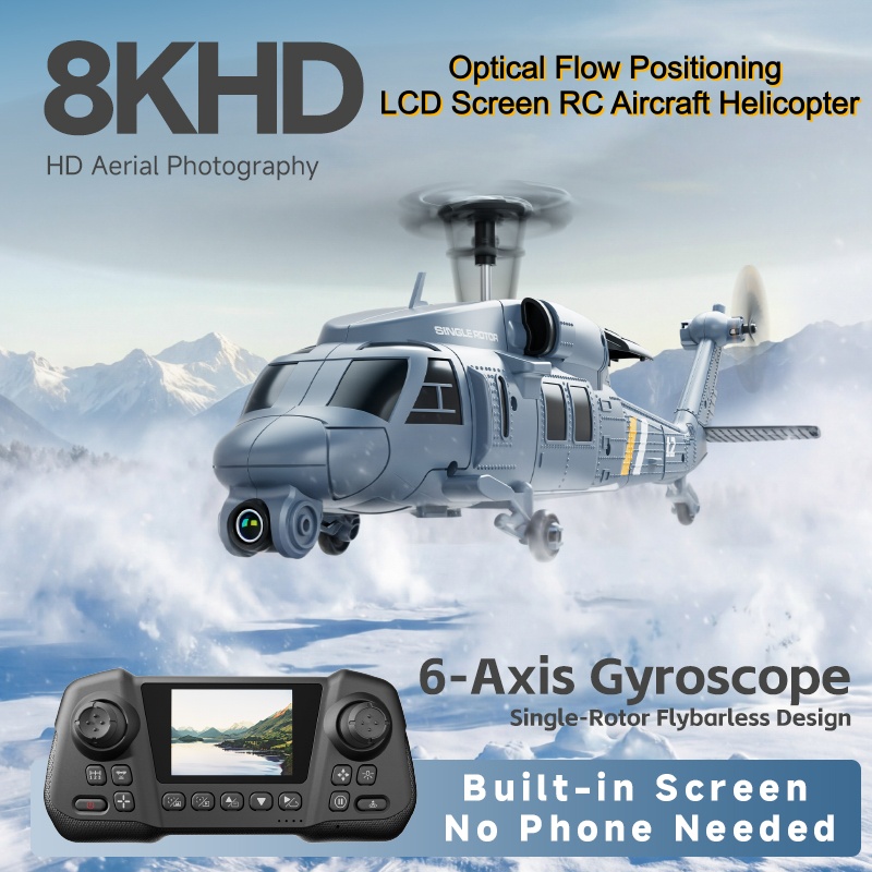 Askeri Uzaktan Kumandalı Ekran - Rc Helicopter Single Rotor incelemesi ve fiyatı