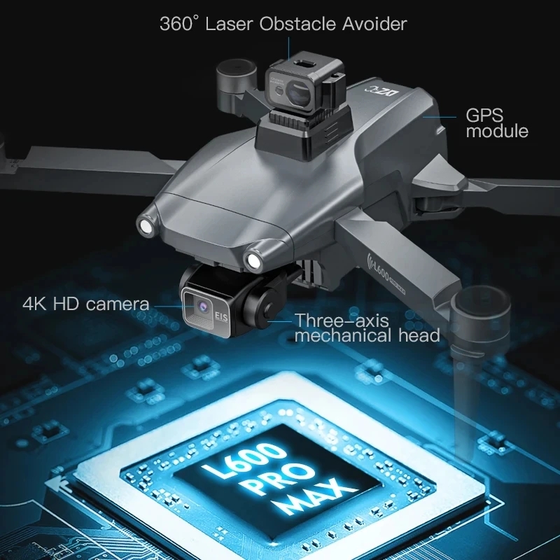 L600 PRO MAX GPS Drone Profesy - Rc Helicopter Case incelemesi ve fiyatı