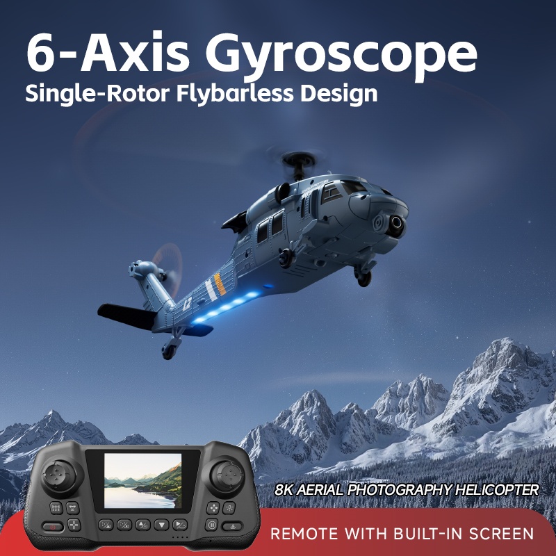 8K Flybarless Optik Akışlı Hov - Rc Helicopter Large incelemesi ve fiyatı