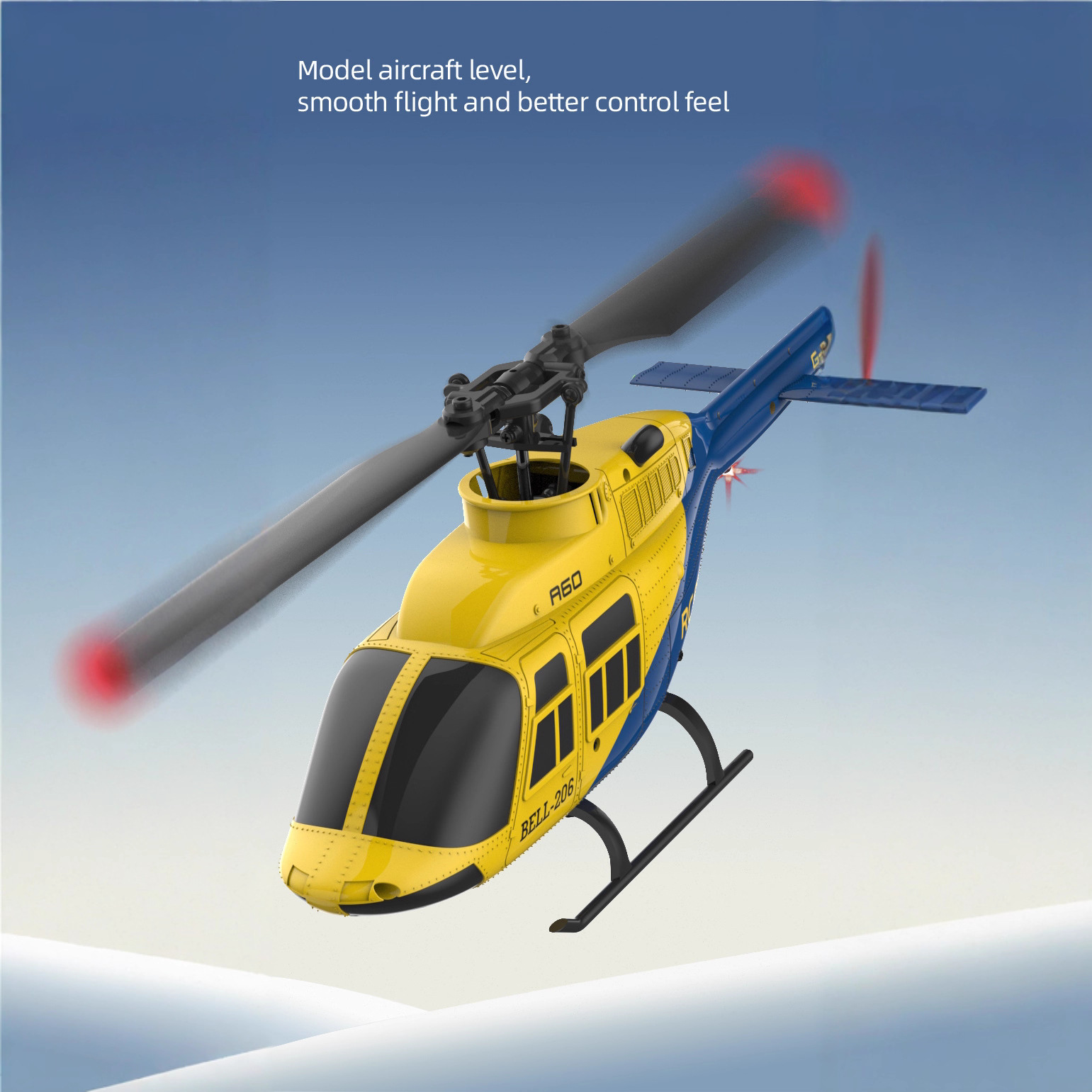 A60 1/42 Ölçekli Bell 206 RC H - Rc Helicopter Single Rotor incelemesi ve fiyatı