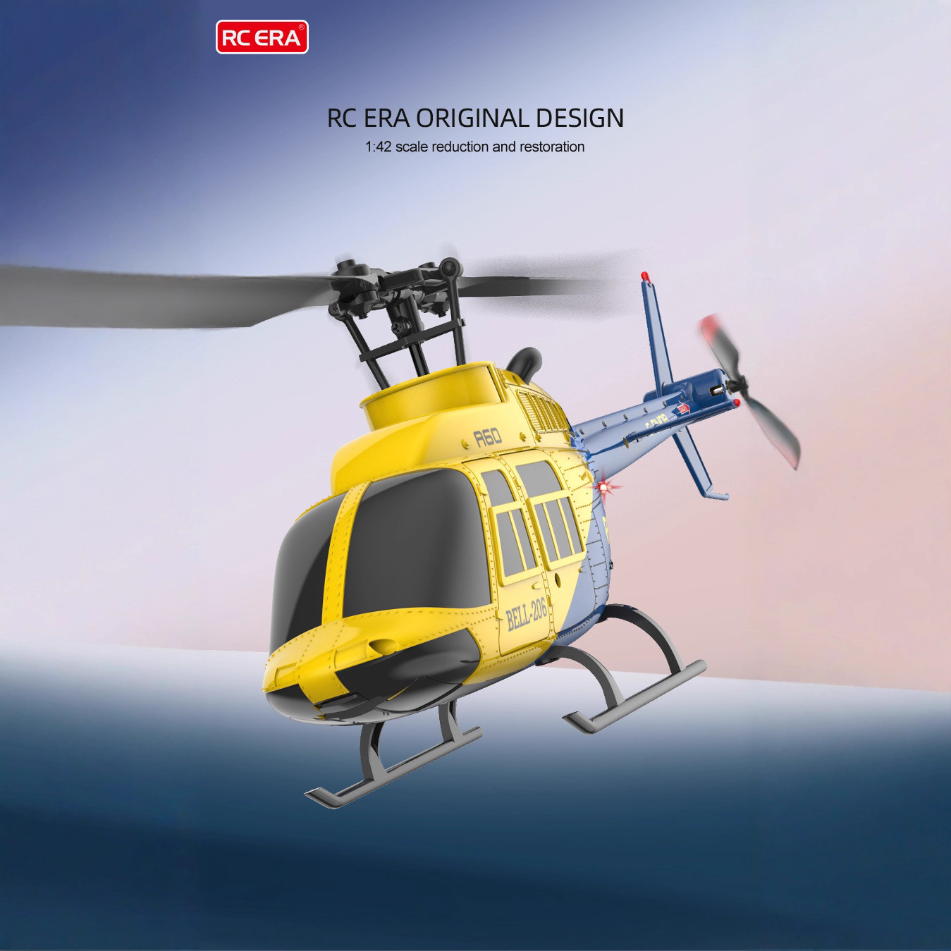 A60 1/42 Ölçekli Bell 206 RC H - Rc Helicopter Single Rotor incelemesi ve fiyatı