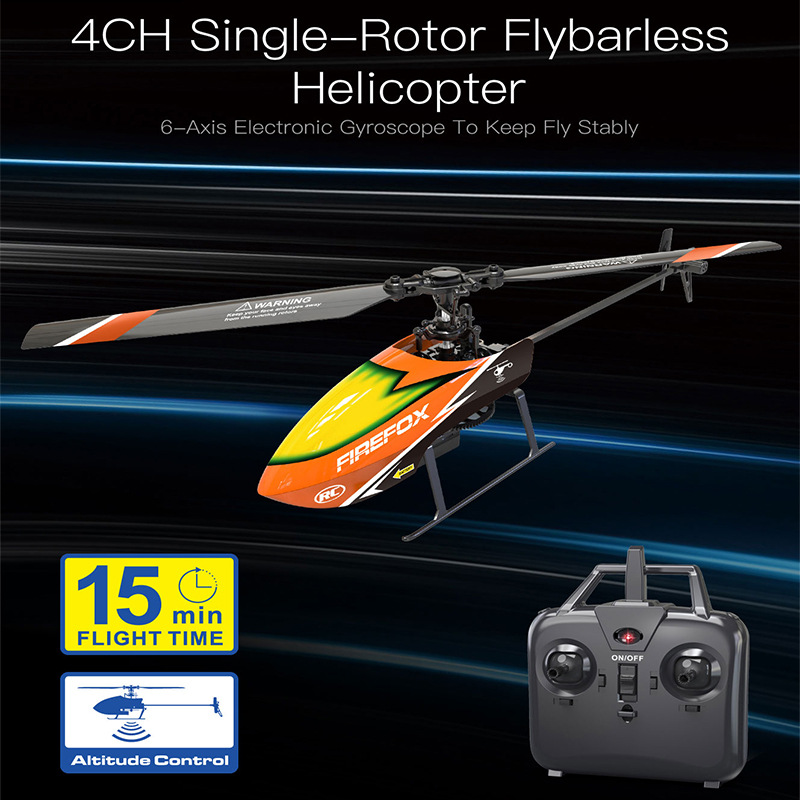 Tek Rotorlu Flybarless RC Heli - Rc Helicopter Single Rotor incelemesi ve fiyatı