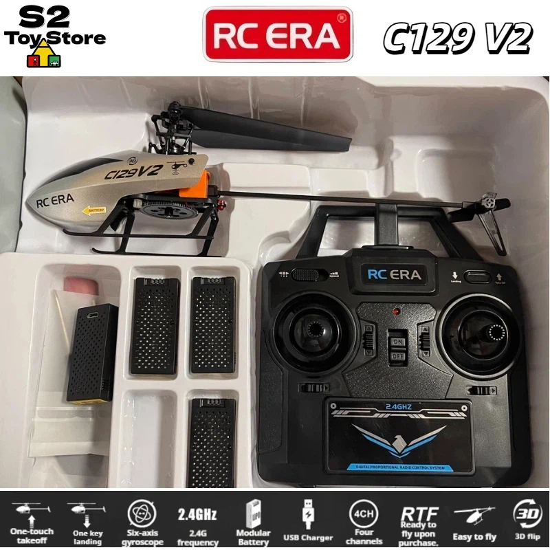 RC ERA C129V2 4 Kanallı 2.4GHz - Rc Helicopter Single Rotor incelemesi ve fiyatı