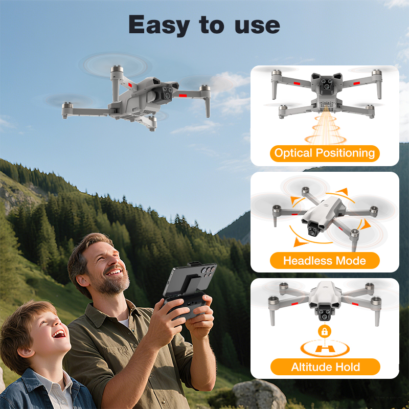 YENİ Sıcak L017 Pro Drone Fırç - Rc Helicopter Electric incelemesi ve fiyatı