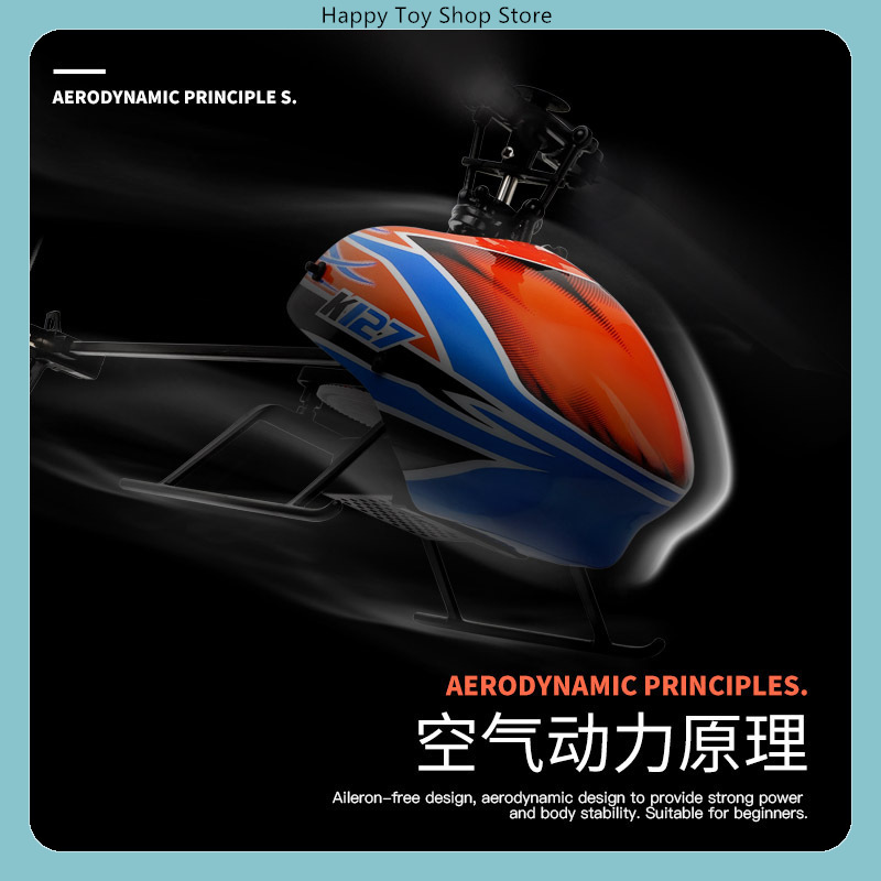 WLtoys XK K127 4CH Flybarless  - Rc Helicopter Single Rotor incelemesi ve fiyatı