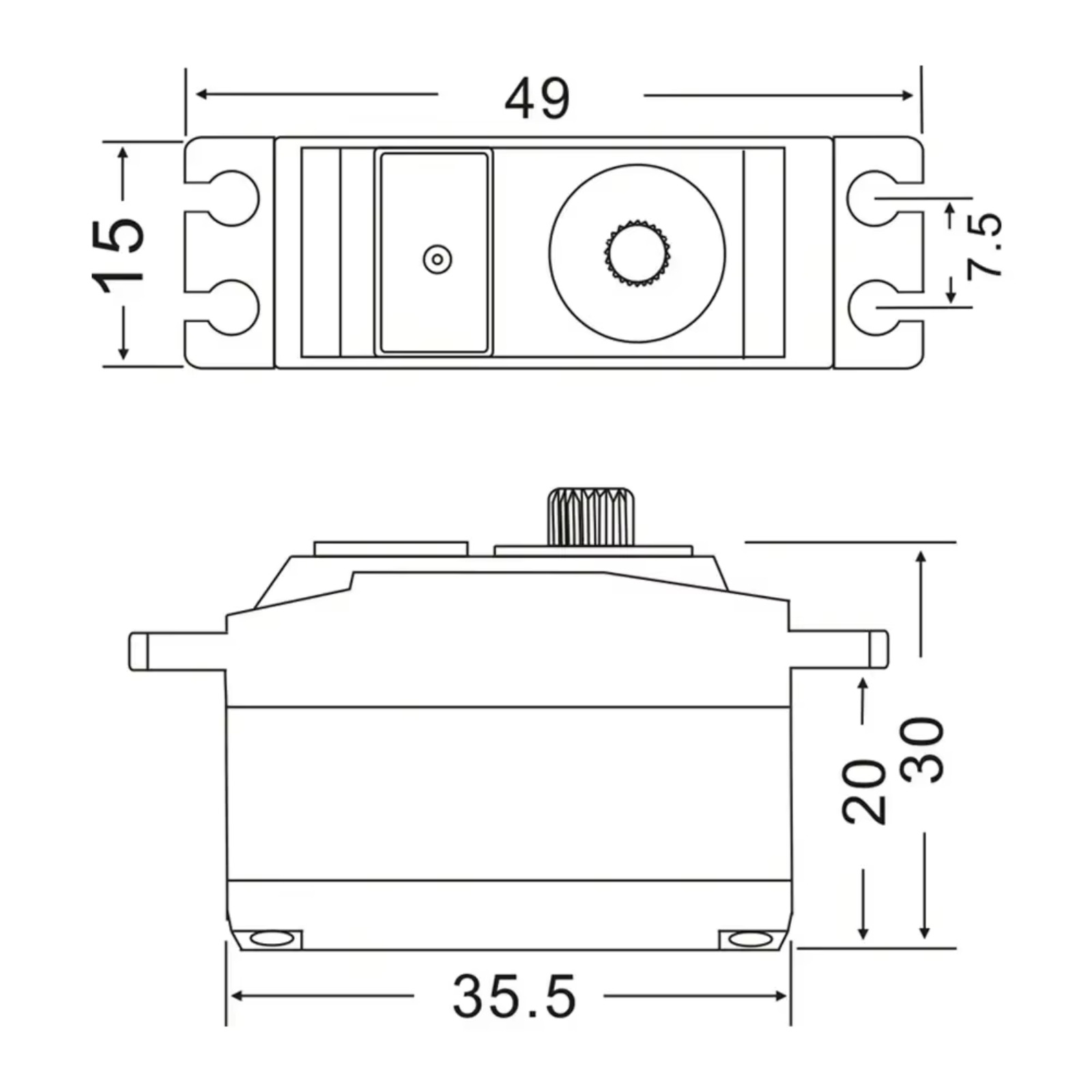 JX PDI-HV2545MG Dijital RC Ser - Rc Helicopter Servo incelemesi ve fiyatı
