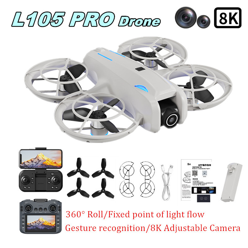 L105 PRO Drone Duel 8k Lens Ta - Rc Helicopter Charger incelemesi ve fiyatı