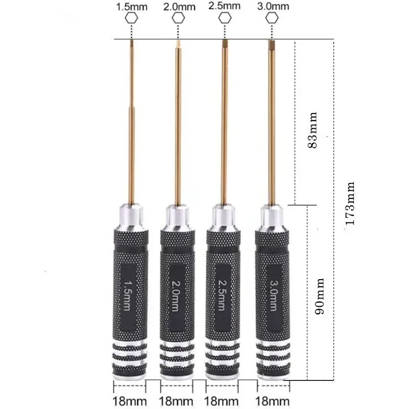 0.9/1.27/ 1.3/ 1.5/ 2.0/ 2.5/  - Rc Helicopter Tool Kit incelemesi ve fiyatı